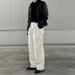 Men's Clothing Retro Casual Pants Men's Autumn New Version Loose Drape Lazy Style Straight Pants_viptrois.com