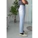 Seersucker High Waisted Neapolitan Style Men's Trousers Summer Straight Leg Casual Long Pants Relaxed Elegant British Fashion_viptrois.com