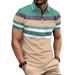 Summer Men's Casual Short-sleeved Polo Shirt Solid Color Lapel Fashion Business Breathable Comfortable Short-sleeved T-shirt_viptrois.com