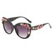 Fashionable Personality Party Sunglasses Cross Border High Value Comfortable Retro Sunglasses European And American Trendy Cat Eye Glasses_viptrois.com