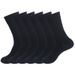 Men's socks autumn and winter high elastic calf socks men's and women's running socks large size solid color mid-tube socks_viptrois.com
