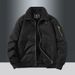 Men's Clothing Autumn And Winter New Cotton Jacket Men's Business Casual Jacket Plus Velvet Thick Stand Collar Cotton Coat Men_viptrois.com