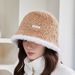 2023 New Plush Fisherman Women in Autumn and Winter, Versatile for Showcasing Face, Small Ear Protection, Warm Knitted_viptrois.com