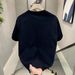 Men's Clothing Cotton Short Sleeved T Shirt Casual Trend Men And Women Summer Ins White Round Neck Top Trendy Versatile Men's Half Sleeve_viptrois.com