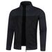 Men's Clothing Sweater Autumn And Winter Knitted Sweater Zipper Cardigan Jacket_viptrois.com