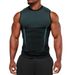Men's Quick-Dry Workout Tank Top - Breathable & Stretchy Gym Vest With Print, Muscle Fit Sleeveless Shirt For Running & Training (S-XXL)_viptrois.com