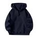 Men's Quarter-Zip Hooded Sweatshirt – Lightweight & Comfortable Pullover For Everyday Wear (S-XXL, Polyester Knit, Unisex Fit)_viptrois.com
