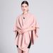 Fashion Cape Cape With Cape Outside Large Size Knitted Cardigan Loose Coat Women_viptrois.com