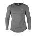 Spring And Autumn New Pullover Sports Long Sleeve T-Shirt Men's Elastic Fitness Outdoor Top Running Sweat-absorbing Breathable Cross-border_viptrois.com