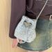 Mini Bag Sequined Bucket Bag Girls Small Bag Summer New Version Shoulder Crossbody Chain Bag Children's Parent Child Bag_viptrois.com