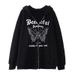 European And American Dark Style Hip Hop Gothic Y2K Butterfly Iron Zipper Hoodie Unisex Harajuku Jacket Sweatshirt Men_viptrois.com