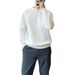 Premium Plus-Size Knit Sweater For Men - Classic Crew Neck Long Sleeve Pullover, Comfortable & Stylish Casual Wear (White, Black, Green, Beige)_viptrois.com