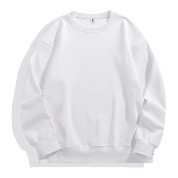Pure 500g Heavyweight High Grammage For Men, Fleece-Lined, Loose Pullover Hoodie, Customizable Men's Autumn Hoodie_viptrois.com