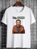 Unisex Cotton T-Shirt The King Of Queens Jerry Stiller Arthur Spooner Stylish Stretched Top For Everyday Wear Casual Comfortable Fashion_viptrois.com