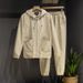 Men's Clothing Spring Casual Suit Men's Solid Color Sports Jacket Spring Two Piece Suit New Spring Fashion Work Clothes_viptrois.com