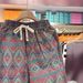 Men's Chinese Style Patchwork Print Shorts Plus Size Loose Fit Sporty Casual Retro Five Point Pants Trendy Summer Wear_viptrois.com