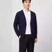 Pure 2024 Spring And Auumn New Solid Color Japanese Syle Simple Thin Cardigan Loose Casual Sweaer Knied Jacke Men's_viptrois.com