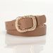 Women's Belts, trendy and versatile, creative and personalized carved buckle decorative belt for women, fashionable jeans belt_viptrois.com