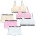 Girls Bra Development Period Sling Half Length Small Vest Bottom Tube Top Girls Medium And Large Children Suit Cotton Solid Color 14_viptrois.com
