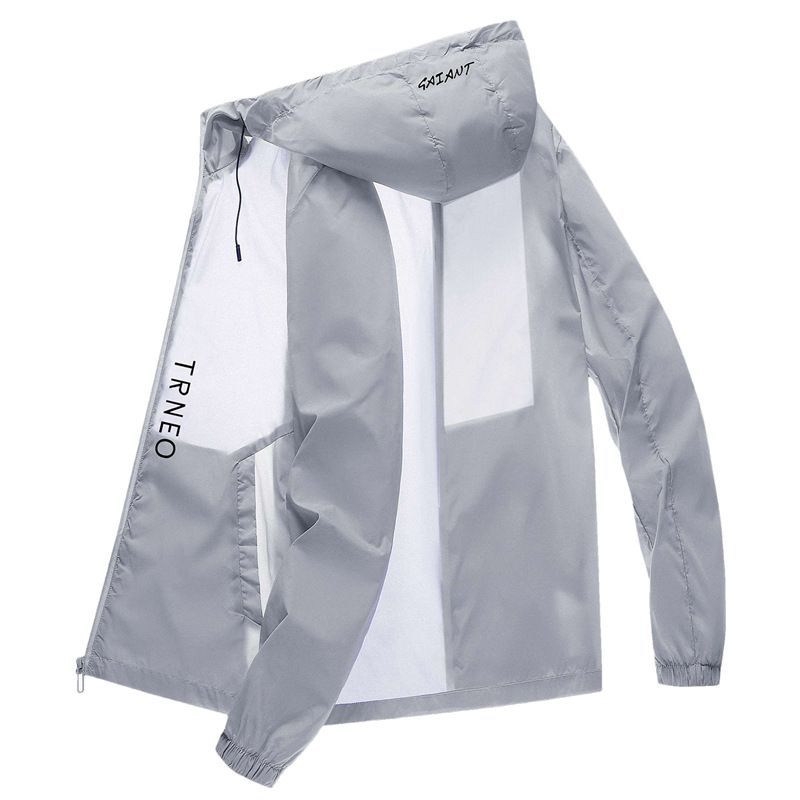 Men's Clothing Sun Protection Clothing Thin Breathable Ice Silk Fishing Striped Jacket_viptrois.com