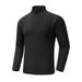 Men's Clothing Spring Outdoor Long Sleeved Sports T Shirts Running Fitness Training Clothes_viptrois.com