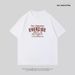 new Shoulder Pure Cotton Letter Short Sleeved T-shirt Men, Fashionable And Versatile, Slimming White Top Base Shirt_viptrois.com