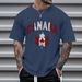 Men's Clothing Men'S Western T Shirt Spring/Summer Canadian Pattern Printed_viptrois.com