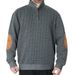 New European American Cross-border Spring And Autumn Men's Long-sleeve Casual Top With Small Checkered Pattern,_viptrois.com