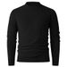 Pure Cross-Border Autumn Winter New European American Round Neck Pullover High-Quality Foreign Trade Men's Solid Color_viptrois.com