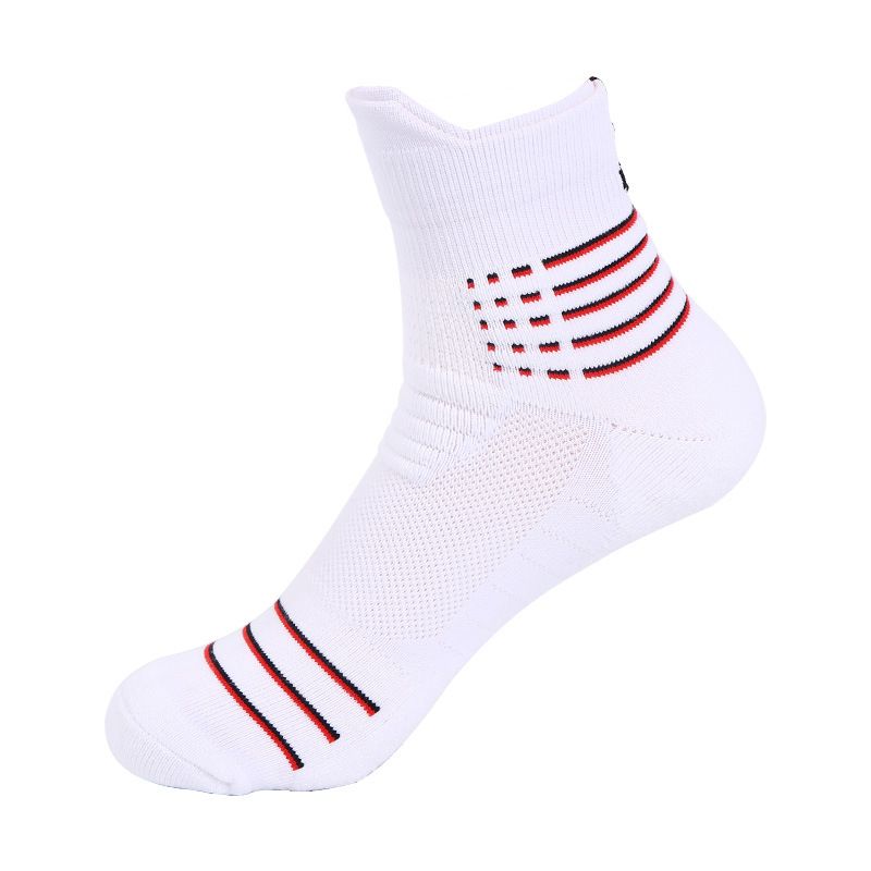 Outdoor sports cotton socks, any terry socks, non slip shock absorbing men's sports socks, basketball socks, elite socks_viptrois.com