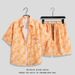 Hawaiian Style Shirt For Men Ins Summer Loose Short Sleeve Shorts Set Trendy Fashion Printed Pattern Couple Clothes_viptrois.com