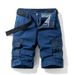 Men's Clothing Summer Men's New Pattern Washed Workwear Shorts Outdoor Leisure Loose_viptrois.com