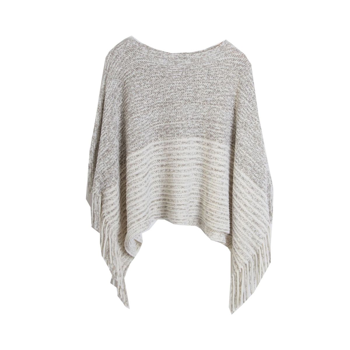 Unisex Fringe cape Spring and winter Bat sleeve sweater pullover striped cape sweater cape_viptrois.com