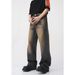 Men's clothing vintage made old rust-earth jeans_viptrois.com