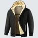 Winter Graphene Padded Jacket With Fleece Thickened Warm Lamb Wool Jacket Men's Hooded Padded Jacket_viptrois.com