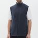 Men’s Fleece Zip-Up Vest – Lightweight Polyester Blend, Stand Collar & Multi-Pocket Design For Outdoor & Casual Wear_viptrois.com