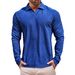 Men's German Velvet Polo Shirt – Autumn/Winter Thermal Long Sleeve, Outdoor Sports & Casual Wear, Solid Color Comfort Fit_viptrois.com