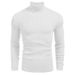 Loom 2025 Autumn Winter Men Slim Fit High Neck Long Sleeve Knitted Sweater European American Men's Basic Base Shirt_viptrois.com