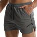 Men's Running Training Fitness Pants Summer Thin Breathable Quick Drying Basketball Pants_viptrois.com