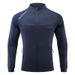 Men's Performance Running Jacket - Slim Fit Quick-Dry Workout Zip-Up, Breathable Polyester, Lightweight Gym & Outdoor Training Top_viptrois.com