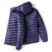 Premium White Duck Down Hooded Jacket For Men - Lightweight Winter Coat With 600 Fill Power, Windproof & Breathable, Loose Fit For Casual & Business_viptrois.com