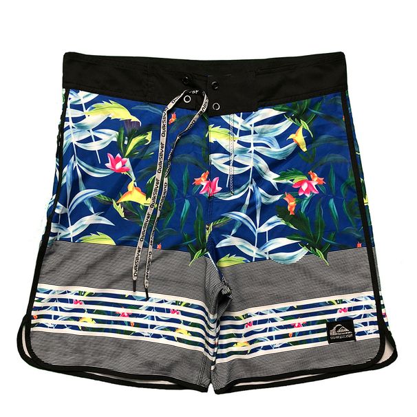 Men's Four-Sided Stretch Quick-Drying Beach Pants Vacation Travel Leisure Surfing Sports Shorts_viptrois.com
