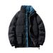 Winter Men's Cotton Jacket, Trendy Brand, Thick Bread Jacket, Warm And Fashionable Stand Up Collar Youth Jacket_viptrois.com
