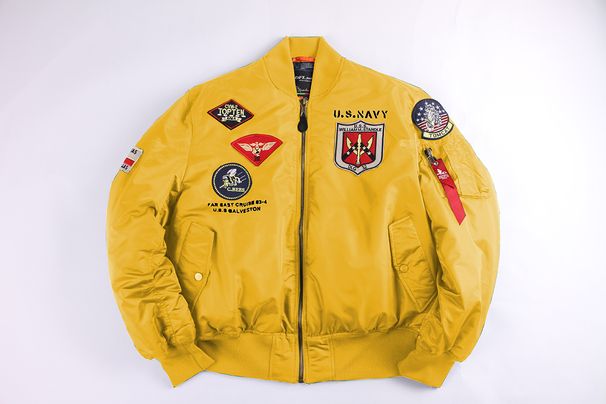 Men's Clothing Winter Top Retro Pilot Jacket Coat Cotton Jacket_viptrois.com