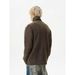 American Retro Atmosphere Button Stand Collar Cardigan For Men, Autumn Winter Cleanfit Versatile Lazy Knitted Sweater_viptrois.com