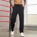 Men's Minimalist Casual Pants – Lightweight Polyester Straight-Leg Trousers For Everyday Wear (M-4XL)_viptrois.com