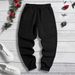 Unisex Y2K Gothic Dragon Print Joggers - Loose Fit Cotton Blend Sweatpants For Men Women Trendy Streetwear, Elastic Waist Multiple Colors Black_viptrois.com