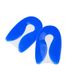 Blue silicone U shaped heel pad heel pad heel silicone heel pad soft shock absorption protect the foot_viptrois.com