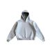 Europe And The United States Cross-border Casual Simple Couple Fashion Hoodie Sweatshirt Solid Color Loose Sweater Sweatpants Set_viptrois.com