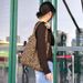 Women's Shoulder Bags Leopard Print Bag Vest Bag Female Tide Leopard Print Cloth Bag Leisure Fashion Students Shoulder Hand Canvas Bag._viptrois.com